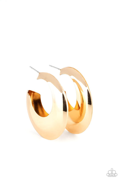 Earrings Chic CRESCENTO - Gold