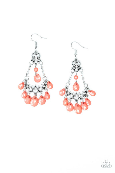 Earrings Malibu Sunset - Orange