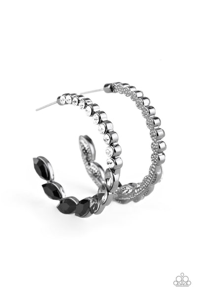 Earrings Prime Time Princess - Black