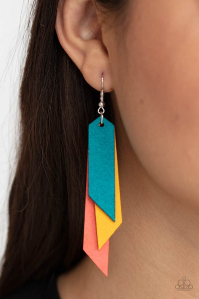 Earrings Suede Shade - Mult