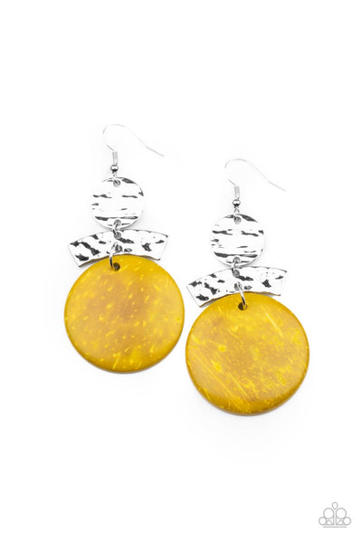 Earrings Diva Of My Domain - Yellow