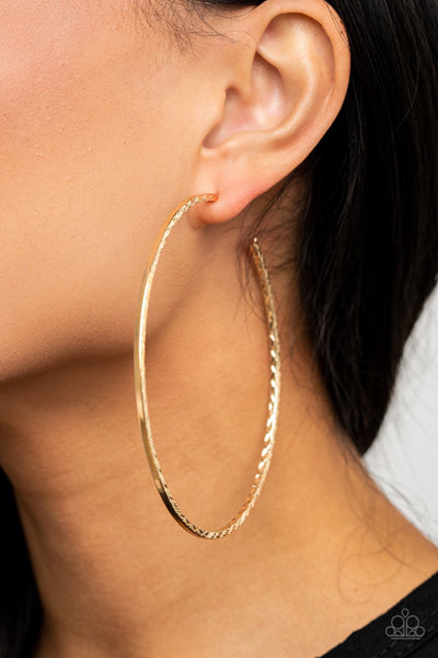 Earrings Diamondback Diva - Gold