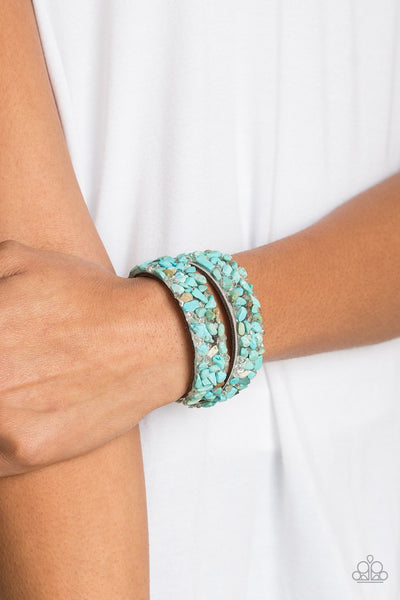 Bracelet wrap CRUSH To Conclusions - Blue