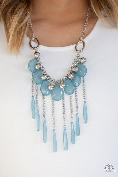 Necklaces-Roaring Riviera - Blue