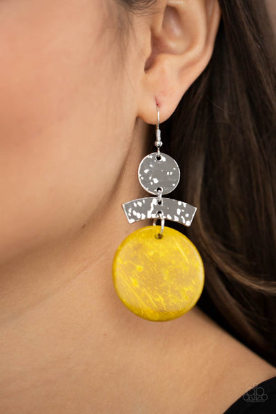 Earrings Diva Of My Domain - Yellow