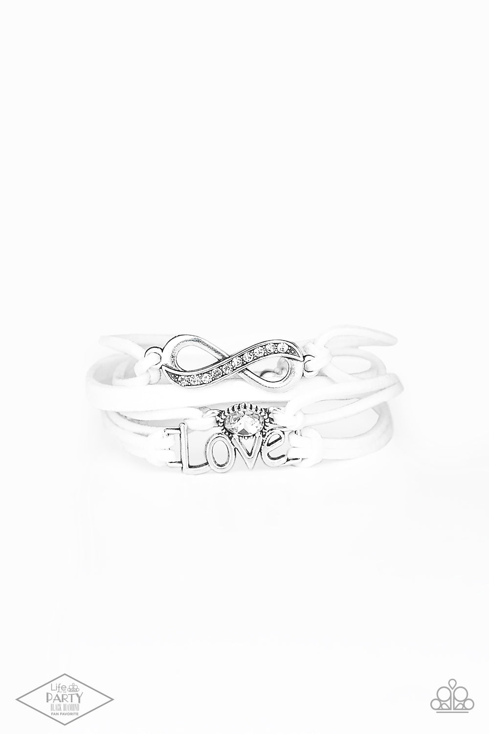 Bracelet Infinitely Irresistible - White