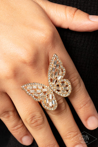 Ring Flauntable Flutter - Gold