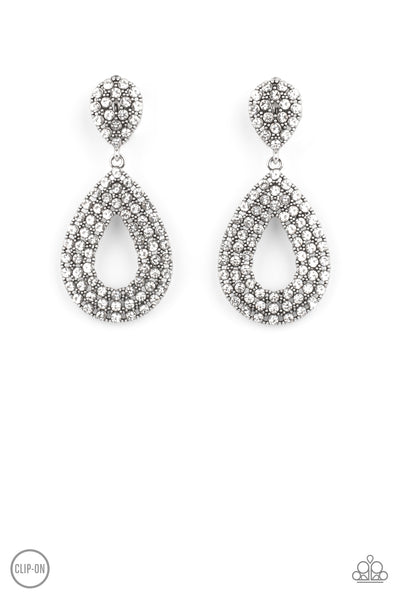 Earrings Pack In The Pizzazz - White