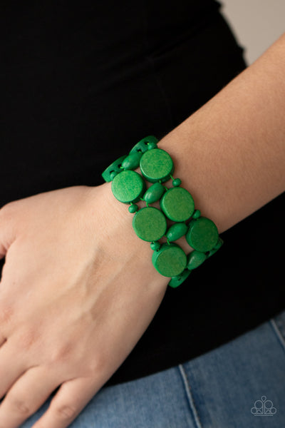 Coming Soon Bracelet Beach Bravado - Green