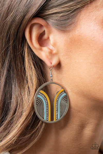 Earrings Delightfully Deco - Multi