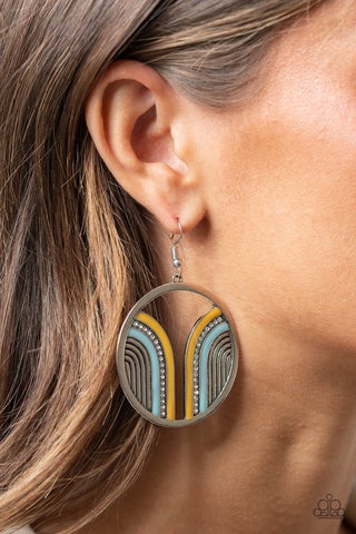 Earrings Delightfully Deco - Multi