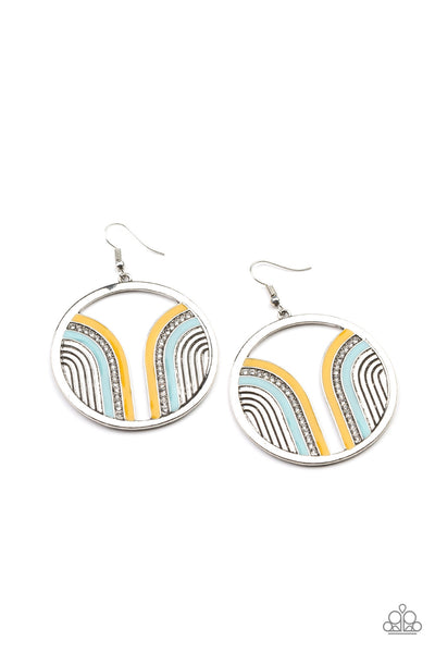 Earrings Delightfully Deco - Multi