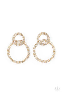 Earrings Intensely Icy - Gold