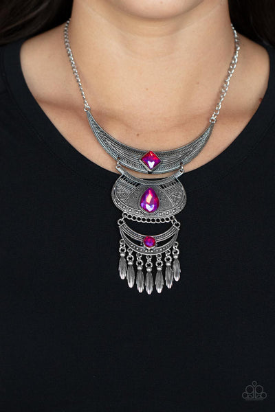 Necklace Lunar Enchantment - Pink