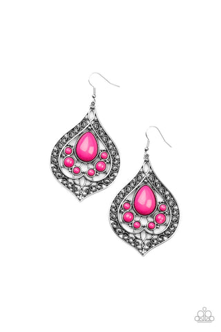 Earrings New Delhi Nouveau - Pink