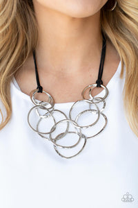 Necklace and Spiraling Out of COUTURE - Silver