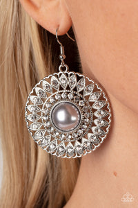 Earrings Glorified Glitz - Silver