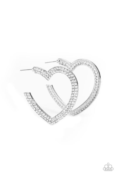 Earrings AMORE to Love - White