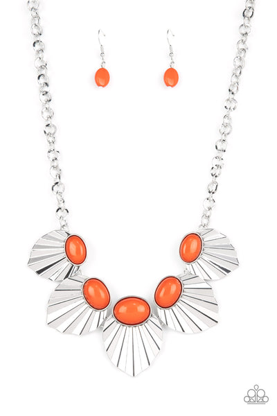 Necklace Fearlessly Ferocious - Orange