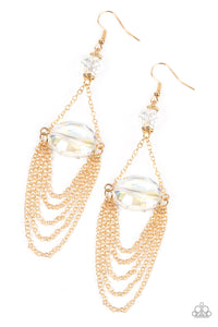 Earrings Ethereally Extravagant - Gold