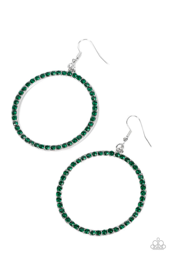 Green Paparazzi Earrings