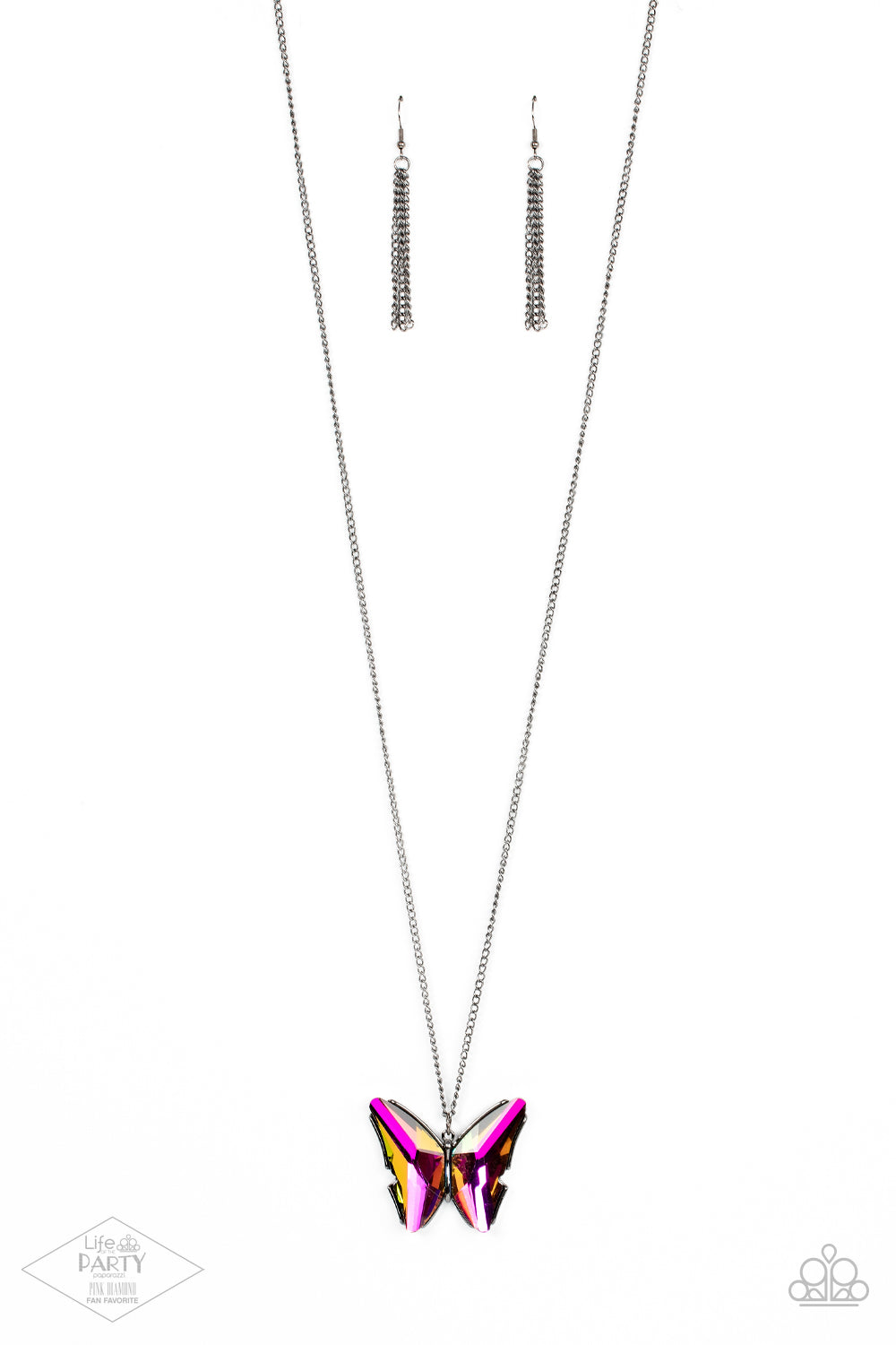 Coming Soon Necklace The Social Butterfly Effect - Multi