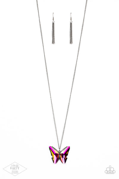 Coming Soon Necklace The Social Butterfly Effect - Multi