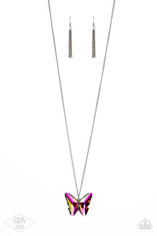 Coming Soon Necklace The Social Butterfly Effect - Multi