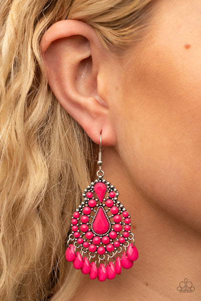 Earrings Persian Posh - Pink