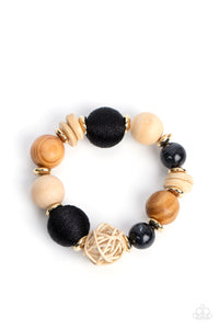 Bracelet Happily Homespun - Black