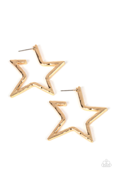 Earrings All-Star Attitude - Gold