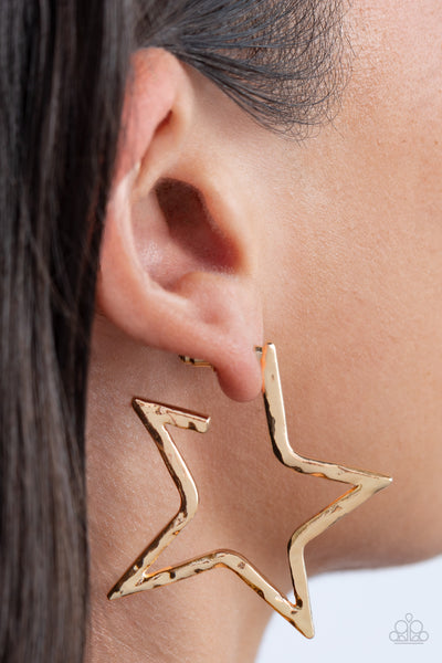 Earrings All-Star Attitude - Gold