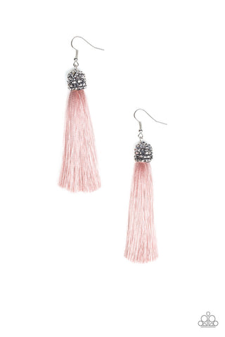 Earring Make Room For Plume - Pink