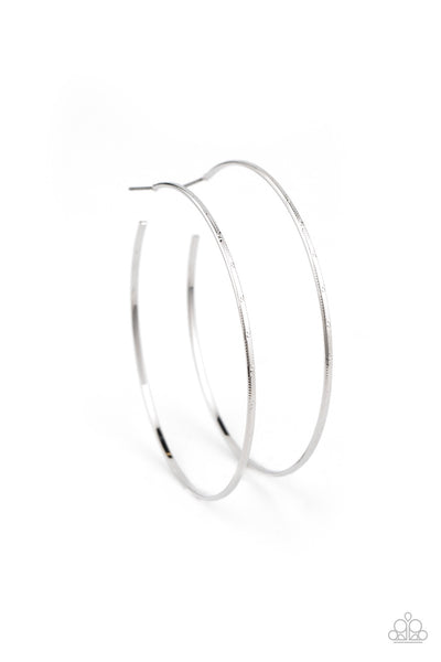 Earrings Very Curvaceous - Silver