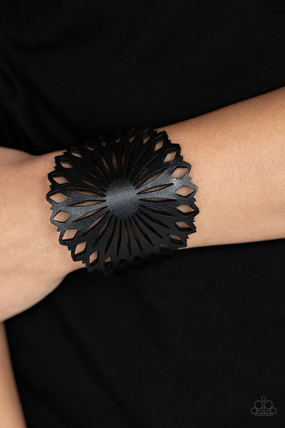 Bracelet Wildflower Garden - Black