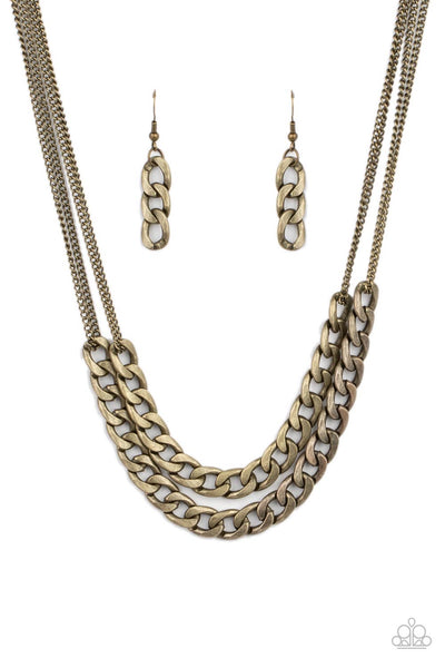 Necklace Urban Culture - Brass