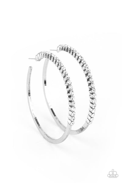 Earrings Making Rounds - White