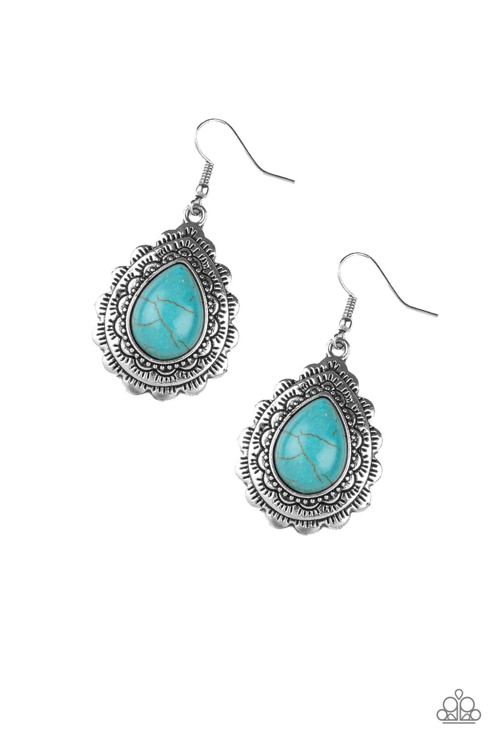 Earrings Mesa Mustang - Blue