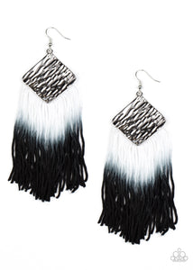 Earrings DIP The Scales - Black