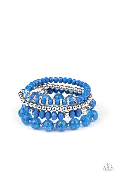 Bracelet Layered Luster - Blue