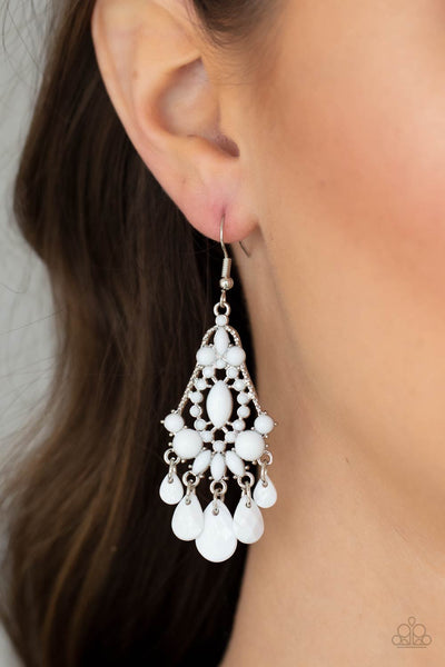 Earrings-STAYCATION Home - White