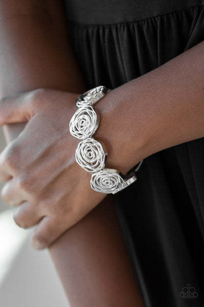 Bracelet-Beat Around The ROSEBUSH - Silver