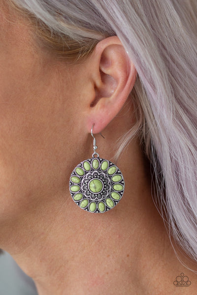 Earrings Desert Palette - Green