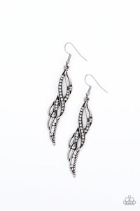 Earrings Let Down Your Wings - White