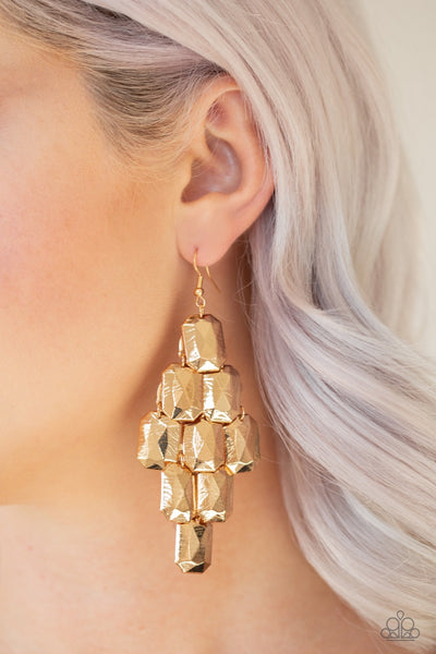 Earrings Contemporary Catwalk - Gold