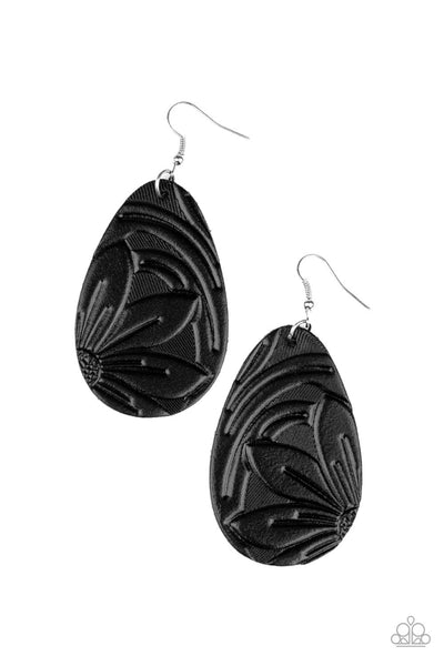 Earrings Garden Therapy - Black