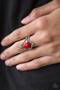 Rings-The Bold and The BEAD-iful - Red