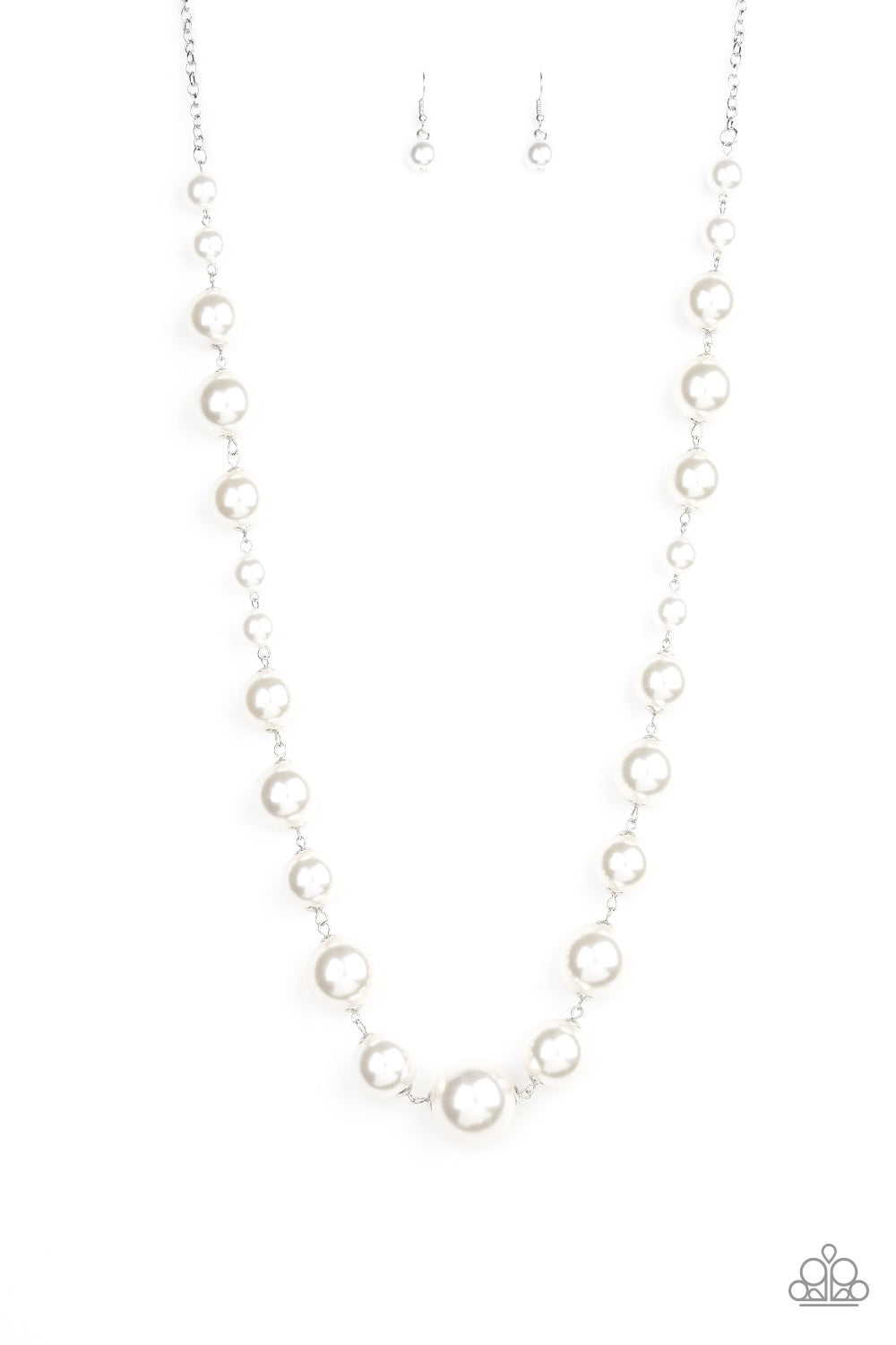 Necklace Pearl Prodigy - White