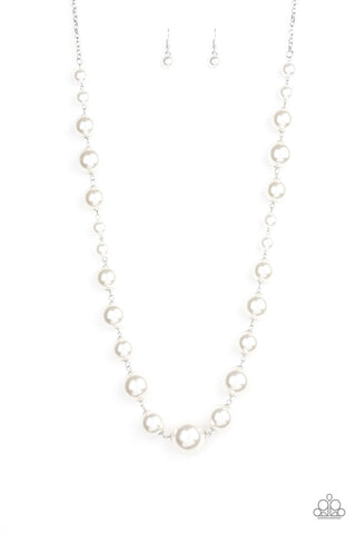 Necklace Pearl Prodigy - White