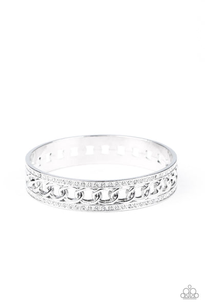 Bracelet Couture Court - White